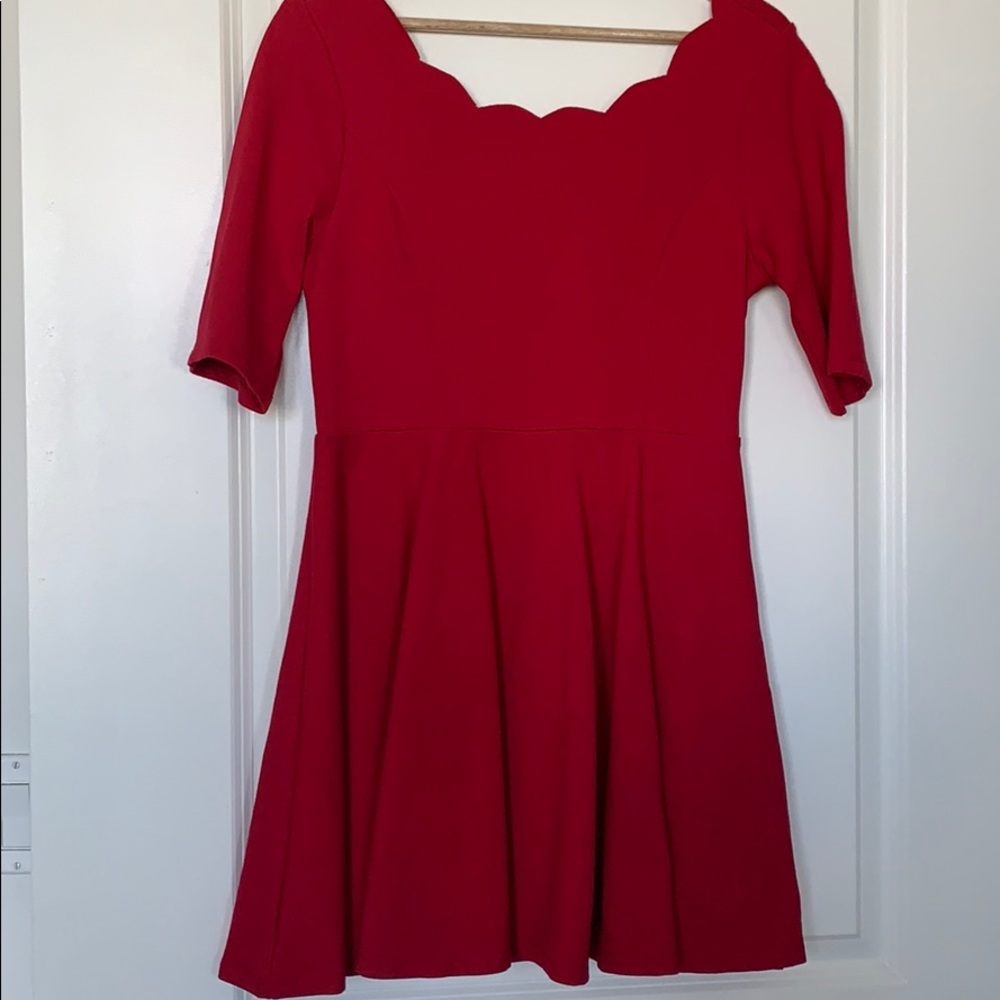 Lulus red dress